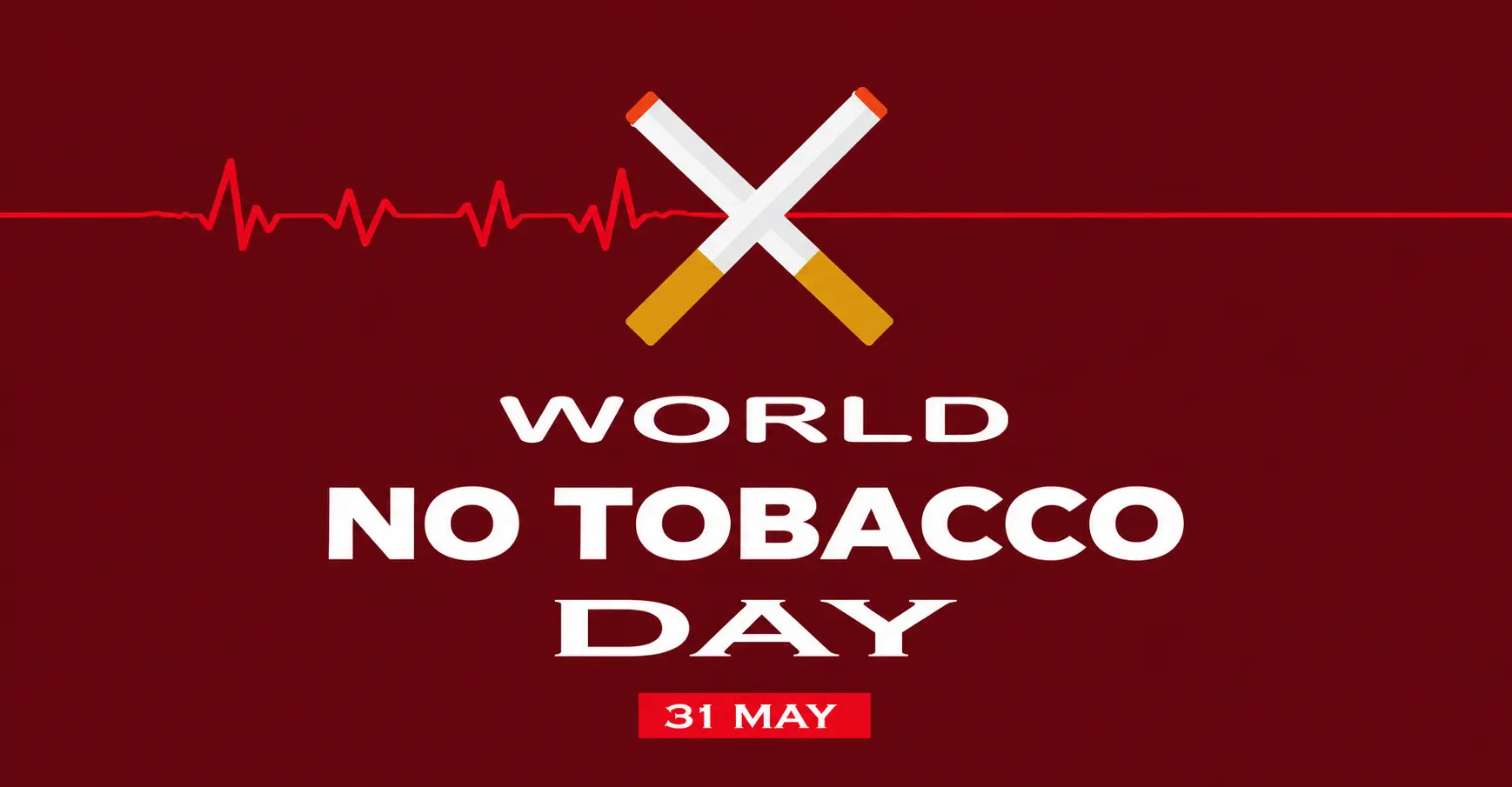 World No Tobacco Day 2026 Awareness Poster - Stop Smoking Campaign